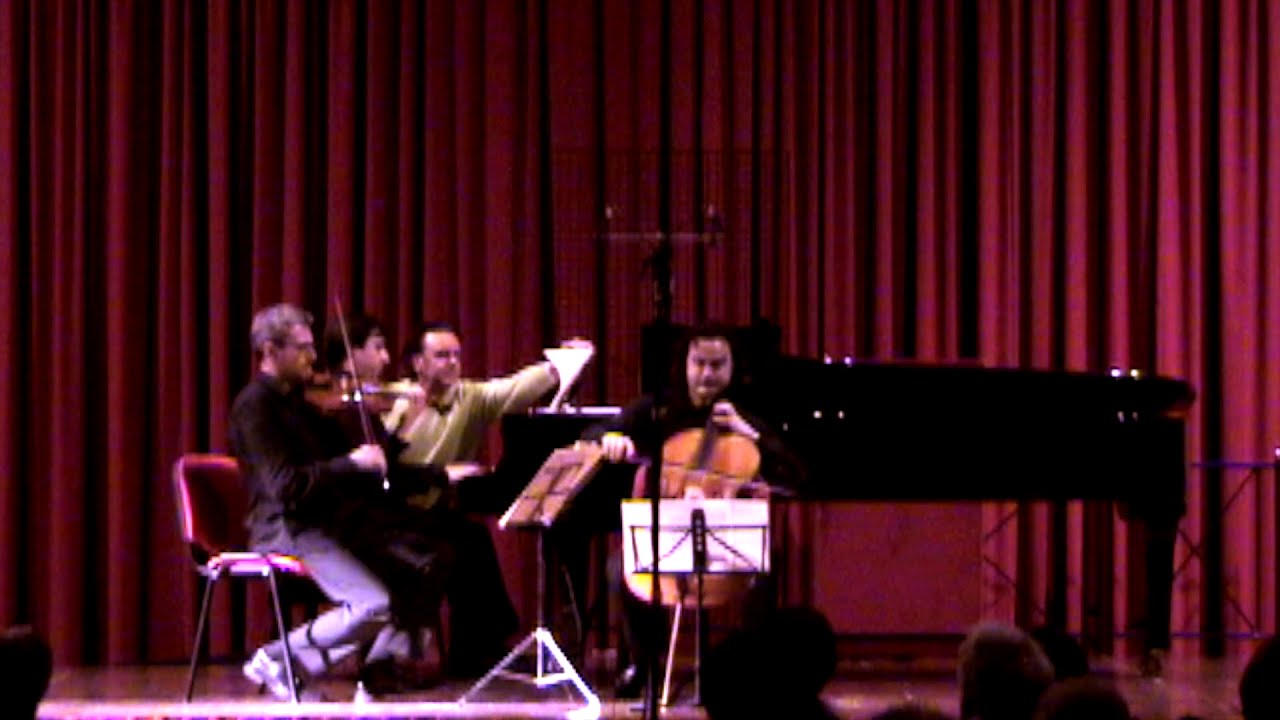 F. Mendelssohn — Trio in D minor op. 49 — 1st mov.